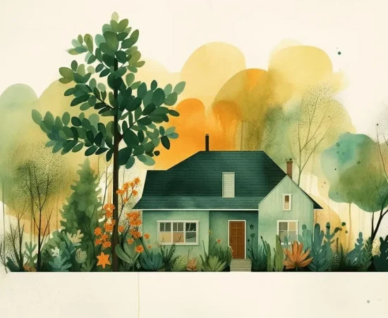 vanovidesign_house_half-tone_minimalist_collage_watercolor_warm_09df360e-a2ce-43e6-91d9-8b9966695229